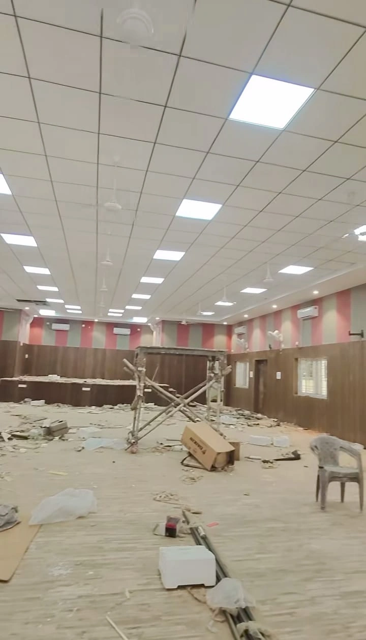 Commercial electrical installation project in Shaheed Path Lucknow office space