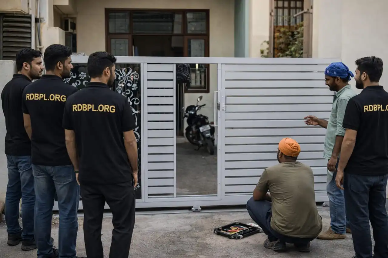 Custom gate fabrication in Lucknow with made-to-order MS and iron gate designs