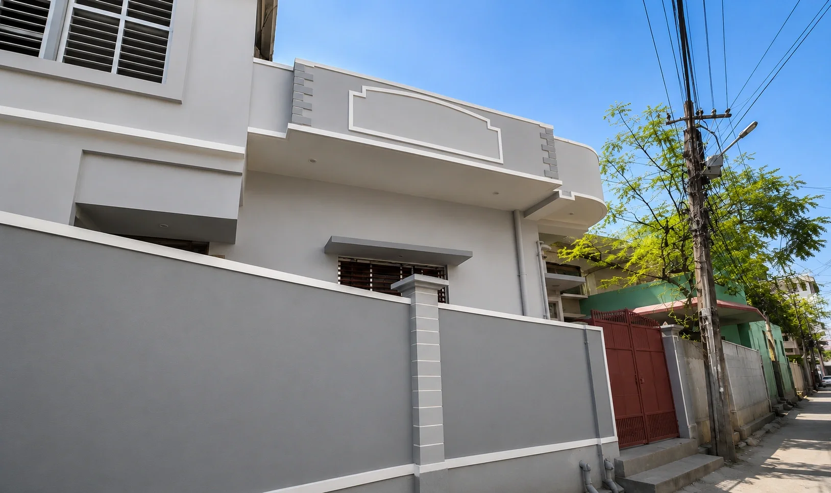 House after Painting work in Shaheed Path Lucknow