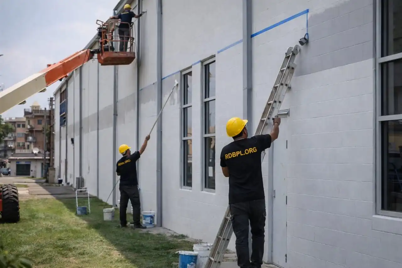 Waterproof exterior painting service in Lucknow for damp proof walls