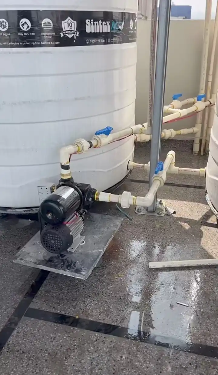 Concealed plumbing pipeline installation in Lucknow