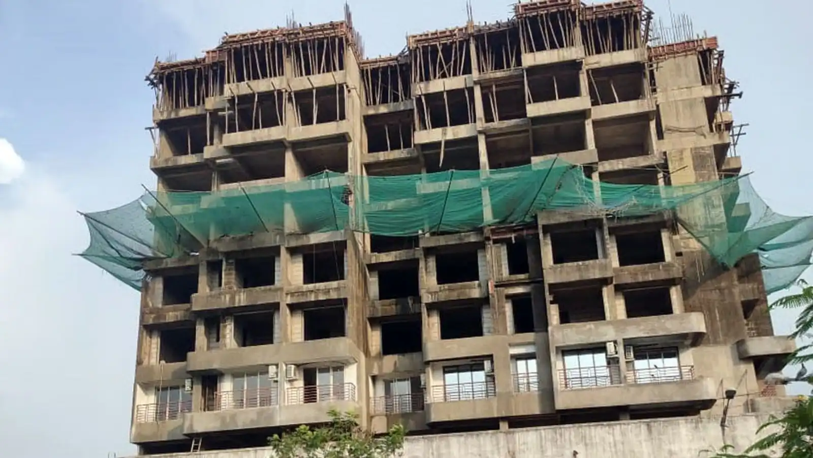 Multi-floor flats construction project in Lucknow