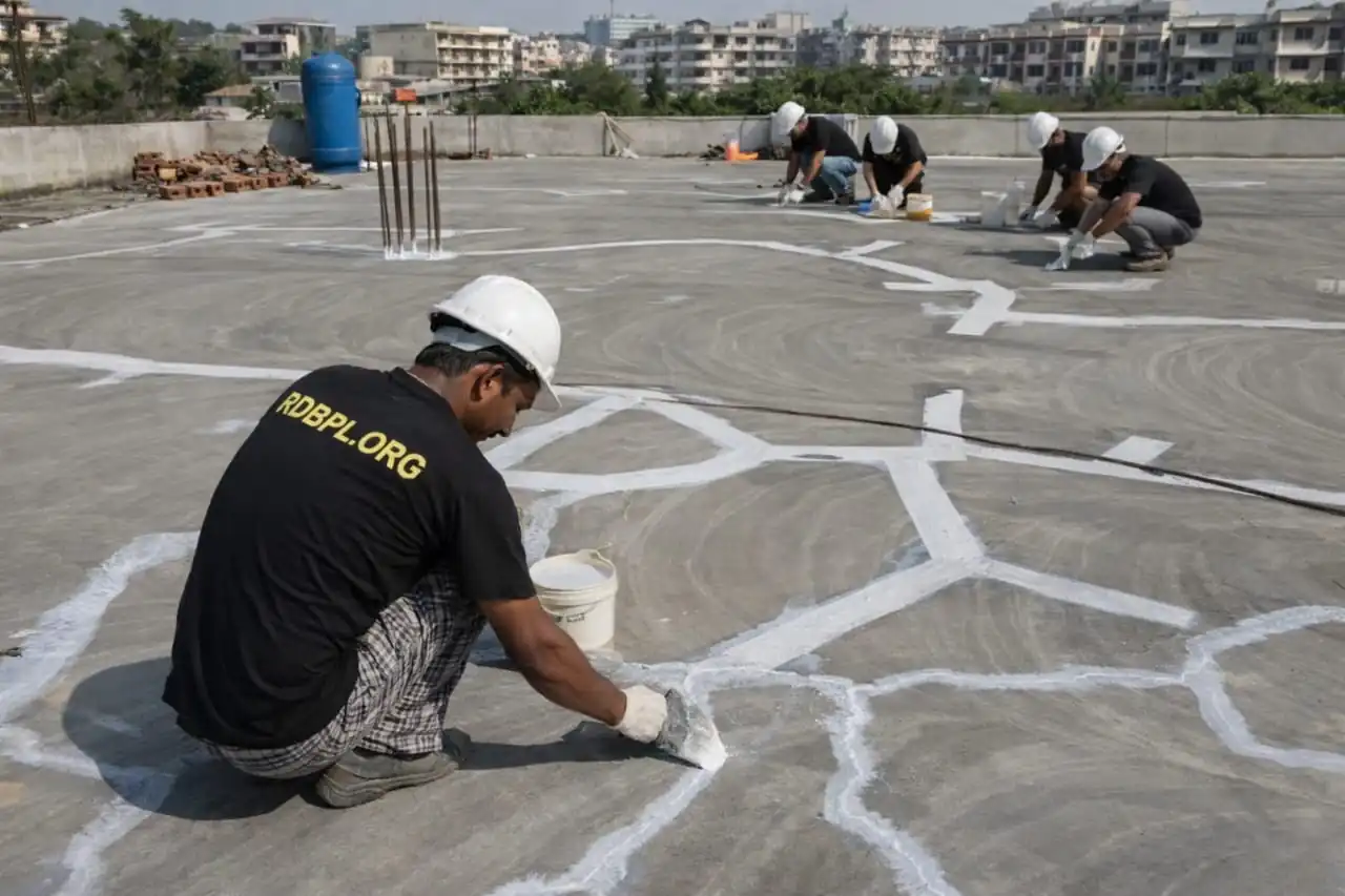 Heat resistant roof waterproof coating service in Lucknow