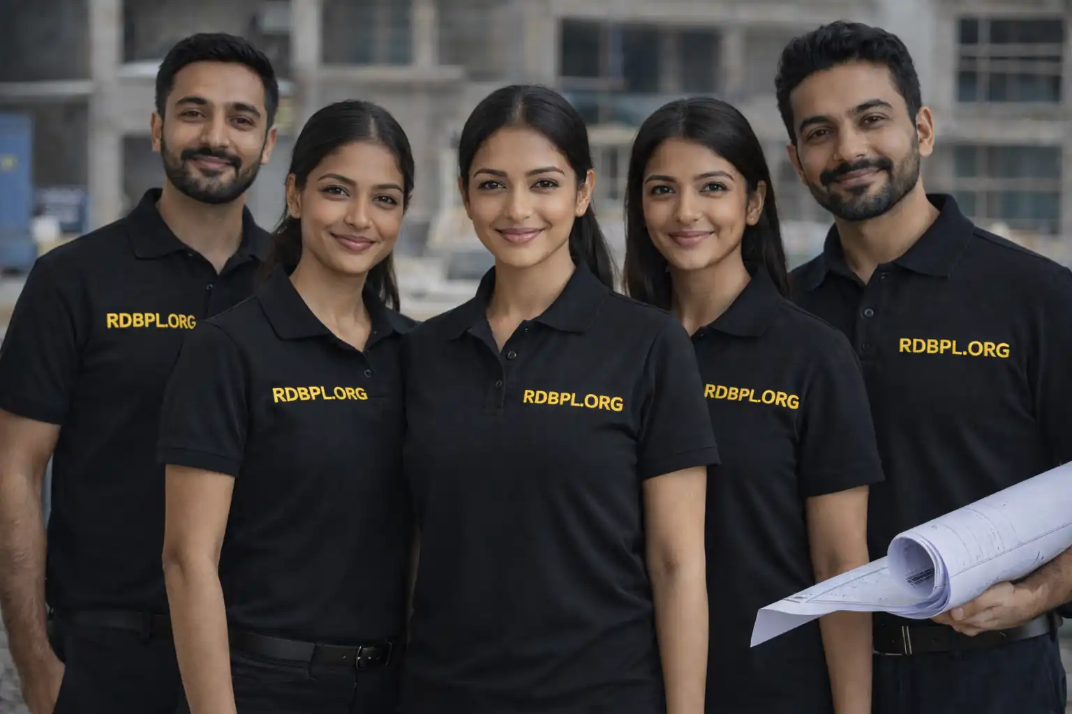 RDBPL team installing modern PVC wall panels in Lucknow interior project